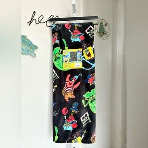 NEW Spongebob Squarepants Movie Throw Blanket 50”x70” Pirates
